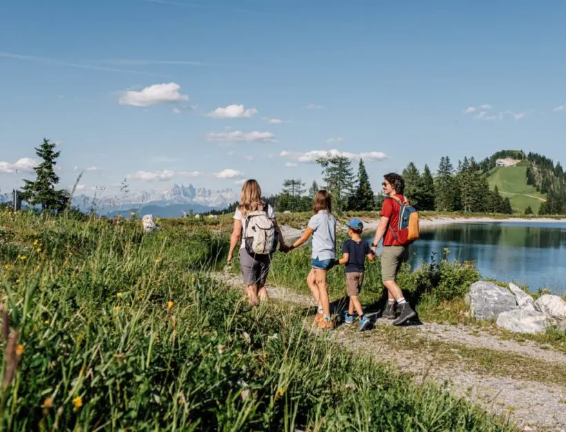 Familienwanderung Speicherteich Alpendorf 2