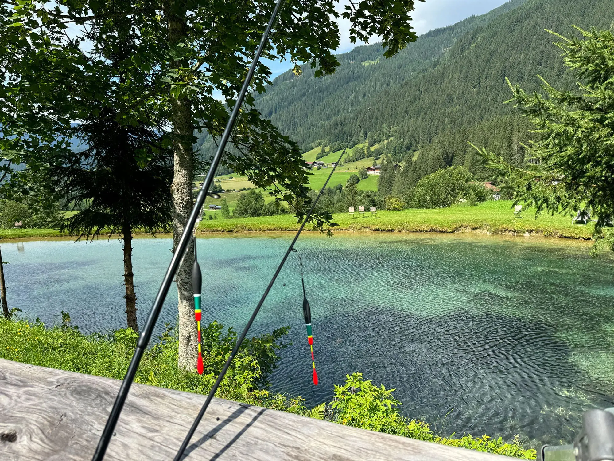 Fischteiche - Bauernhofhotel in Österreich, Naturhotel in Salzburg