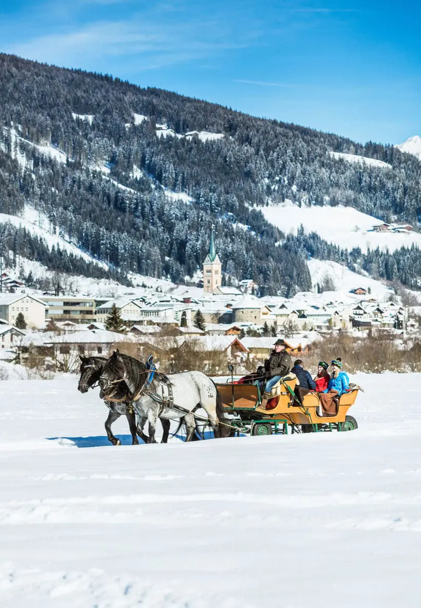 Pferdeschlittenfahrten - Winter- & Skiurlaub in Radstadt, Salzburger Land Pferdeschlittenfahrten - Winter- & Skiurlaub in Radstadt, Salzburger Land