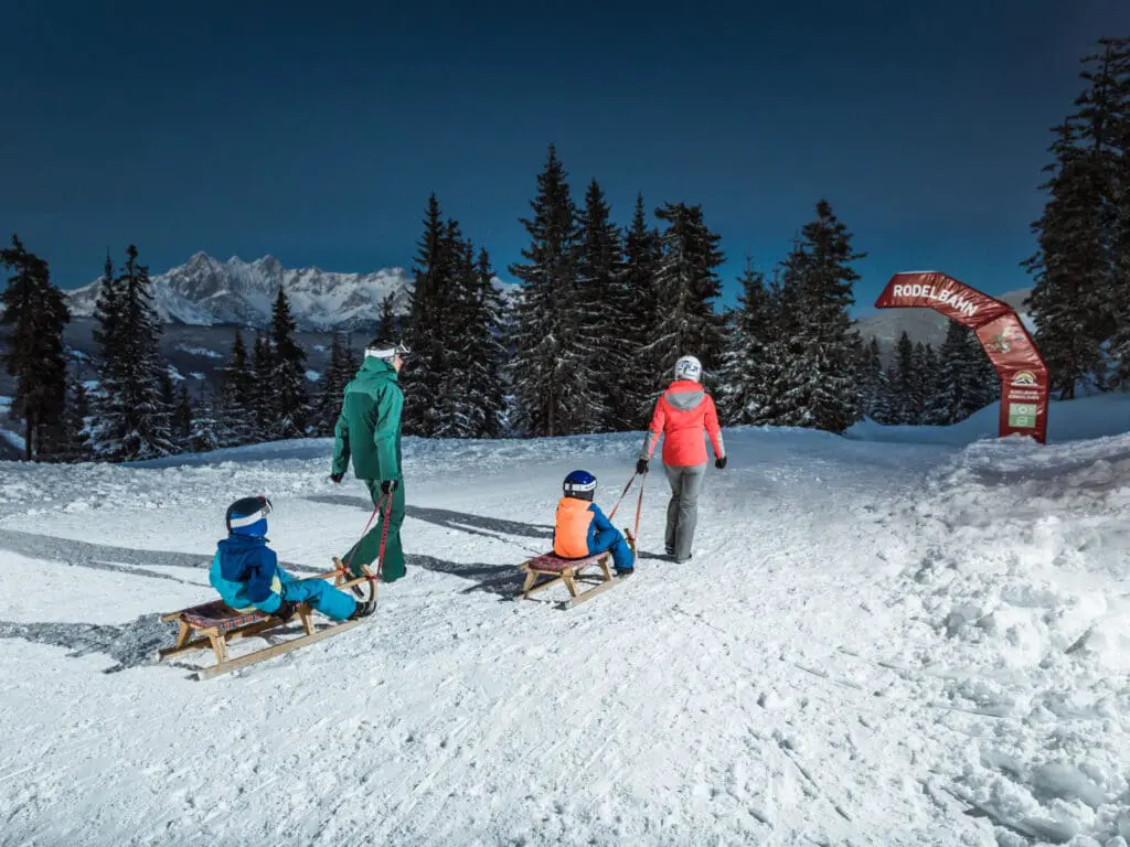 Rodeln - Winter- & Skiurlaub in Radstadt, Salzburger Land